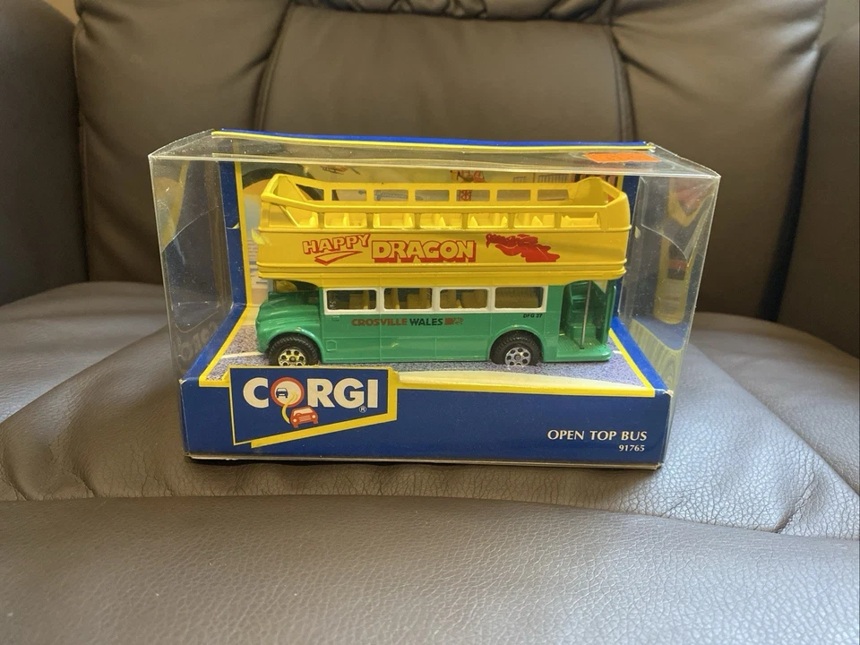 CORGI 91765 OPEN TOP BUS HAPPY DRAGON - Limited edition VGC AW887 - Image 1 of 4