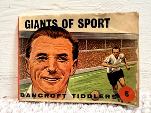 1965 Bancroft Tiddlers Giants of Sport Complete Booklet Palmer RC Ali Mantle - Picture 1 of 7