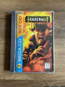 Fahrenheit Sega CD 32X Original Both Discs Game Complete Authentic - Picture 1 of 9