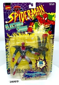 Spider-Man Animated Series ELECTRO-SPARK SPIDER-MAN ToyBiz Marvel 1997 - Picture 1 of 11