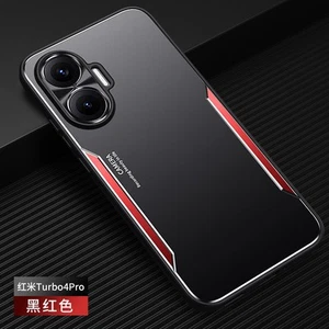 For Xiaomi POCO F7 5G Phone Case Metal Aluminum Hybrid Soft Bumper Cover - Picture 1 of 11