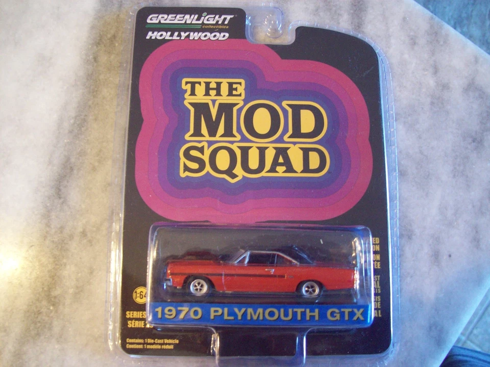 GREENLIGHT 1/64 1970 PLYMOUTH GTX 压铸 — 第 1/1 张图片
