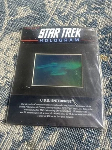 Holograma Red Beam Star Trek EE. UU. Enterprise 1991 T21 - Imagen 1 de 3