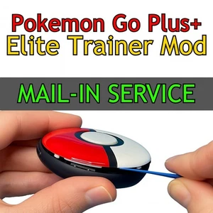 Elite Trainer Mod - Mail-In Mod Service für Deine Pokémon GO Plus+ / GO Plus Plus - Bild 1 von 6