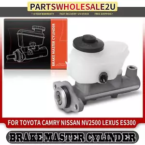 Brake Master Cylinder with Reservoir for Toyota Camry 2000-2001 Solara 2000-2003 - Picture 1 of 8