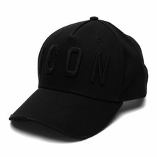 dsquared icon black cap