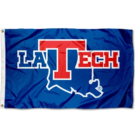 La Tech Bulldogs Flag Louisiana Tech University 3' x 5' Cover