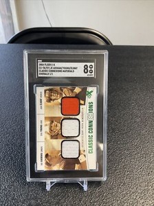 2004 Fleer E-X Aikman/Young/Elway Classic Connections Materials Emerald 1/1