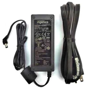 Ingenico ISC480 Payment Terminal AC adapter 24W 8V 3A Genuine OEM PSM24W-080L6 - Picture 1 of 2