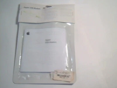 Apple USB Modem MA034Z/A (MA034ZA) 56 Kbps New In Original Packaging - Image 1 of 4