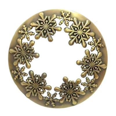 Cubierta de vela estilo navideño velas tapa tapa tarro decoración hágalo usted mismo Foto 1 de 4