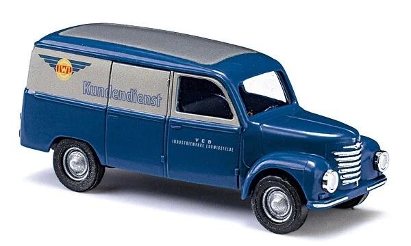 Busch 8690 - 1/120 / TT Framo V901/2 Kastenwagen IWL Servizio Clienti - Nuovo - Immagine 1 di 1