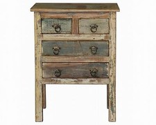 New Industrial Rustic Cafe Home Bedside Small Reclaim Chest of Drawers Cabinets