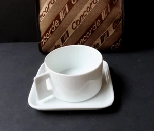 Raymond Loewy Concorde Air France Tasse + Sous-Tasse Raynaud Limoges 1977 - Photo 1/15