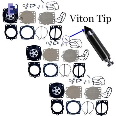 For Kawasaki Jet Ski Keihin Carb Carburetor Rebuild Kit STX SXI XI ZXI 750 900 - Image 1 of 4