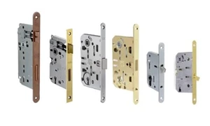 Serratura porta interna in legno bonaiti Patent Cromo Oro Bronzo Interasse 7-9Cm - Foto 1 di 43
