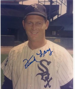 FRANK LARY CHICAGO WHITE SOX SIGNED AUTOGRAPHED 8X10 PHOTO W/ COA - Picture 1 of 1