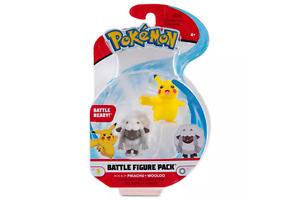 POKÉMON Battle Figure Pack - Pikachu & Wooloo