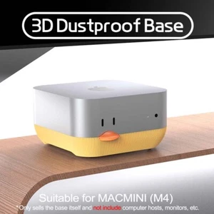 3D Printed Dustproof Base Heat Dissipation Fit for Macmini M4 Creative Part - Picture 1 of 13