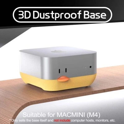 3D Printed Dustproof Base Heat Dissipation Fit for Macmini M4 Creative Part - Image 1 of 4