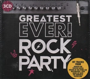 GREATEST EVER! ROCK PARTY - SWEET BLONDIE KISS CHER FREE - 3 CDS - NEW & SEALED! - Picture 1 of 2