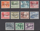 Switzerland ONU/UNO Mi 1 III- 11 III, MLH. 1950 UN European Office overprint var