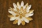 Vintage Costume Jewelry 1966 Sarah Coventry Waterlilly Enamel Flower Brooch Pin
