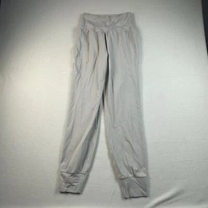 Pantalone Athleta Donna XS Beige Chiaro SALUTAZIONE Jogger Elastico Vita Elasticizzato - Foto 1 di 12