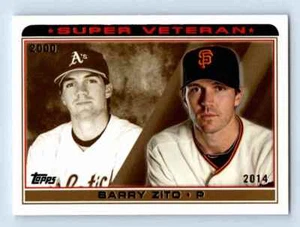 2014 Topps Super Veteran Barry Zito Oakland Athletics/San Francisco Giants #SV-9 - Picture 1 of 2