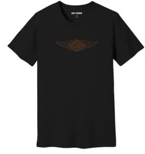 Harley-Davidson Herren T-Shirt "Winged B&S Tee" 96332-23VM Black - Bild 1 von 2