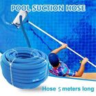 5M Swimming Pool Vacuum Cleaner Hose Suction Swimming Replacement Pipe Pool5756