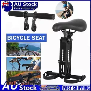 Bike Front Mounted Child Seat Kids Top Tube Bicycle Detachable Child Armrest AU - Picture 1 of 17