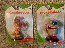 Lot of 2 Nickelodeon REN & STIMPY PVC Figurines Figures Cake Toppers Set - NEW