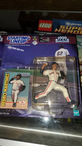 1999 Starting Lineup Pedro Martinez Boston Red Sox SLU Hasbro Sports Figure Cover