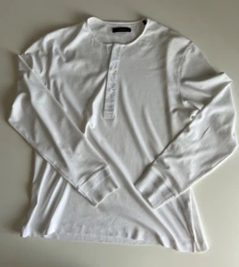 Unworn Ermenegildo Zegna Mainline Long Sleeve Henley Shirt L/52 (42 US/UK) - Picture 1 of 6