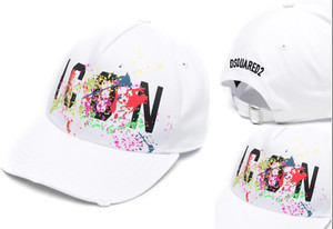 Dsquared2 Icon Splash Cap Baseballcap Paint Splatter Cap Baseball Cap Hat