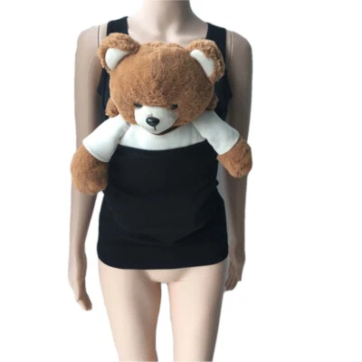 Mamá papá cuidado del bebé bolsa canguro camiseta chaleco bolsa portabebés soporte para mascotas