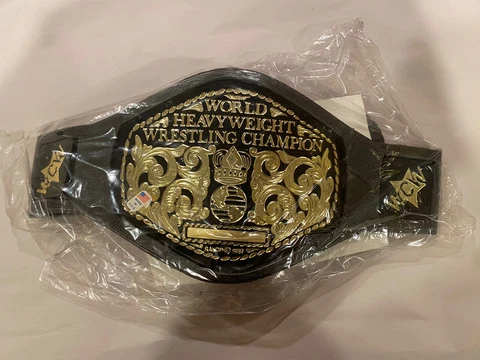 Rare Vintage 1987 Ralco WCW Wrestling Kids Heavyweight Champion Belt MIP WWF WWE Cover