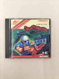 SPLATTER HOUSE namcot NEC PC ENGINE Hu-Card from JAPAN