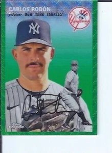 Carlos Rodon  2023  Topps Chrome Platinum   Green Wave Refractor #ed / 99 - Picture 1 of 1