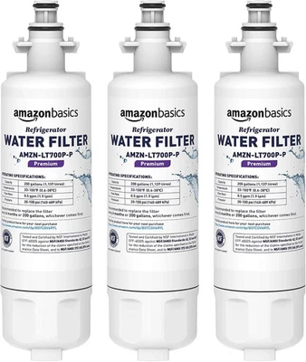 Amazon's Premium  LG LT700P LT700P-P Refrigerator Water Filter - 3 Pack - Image 1 of 4
