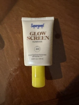Travel Sized Sunscreen Supergoop Sun Screen SPF 40 Golden Hour  .68 fl oz - Image 1 of 3