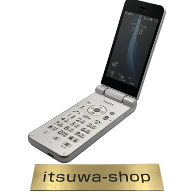 SHARP AQUOS Keitai 2 601SH 602SH White Flip phone Unlocked SIM Free Japan - Image 1 of 4