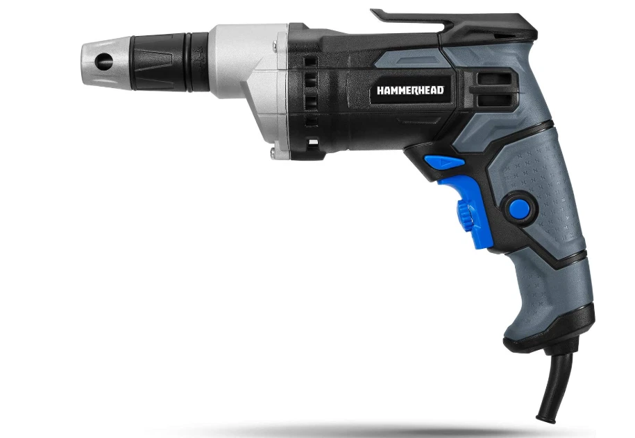 Destornillador para paneles de yeso Hammerhead de 4,3 amperios - Herramienta eléctrica con cable HASG043 200 RPM pistola Foto 1 de 4