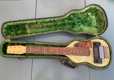 Vintage 30’s/1940's Regal? Lap Steel Slide Guitar w/ Case ~ EX condition - Image 1 of 4