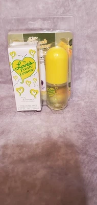 Spray de niebla Love's Fresh Lemon Cologne 0,69 fl. oz./20 ml por Dana nuevo sellado Foto 1 de 4