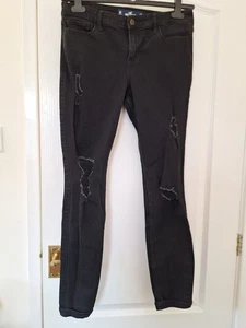 Black Hollister jeans w29 L30 super skinny - Picture 1 of 4