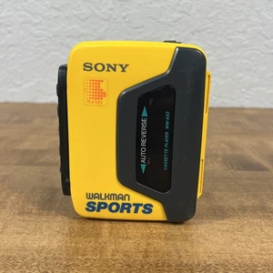 Reproductor de casete Sony Sports Walkman WM-A53 piezas/cinta de reparación perilla seleccionada rota - Imagen 1 de 13