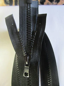 (4,70 € / Stück) 2 x Teilbare YKK Marken Kunststoff  R.verschlüße 80 cm (KSYKK80 - Picture 1 of 1