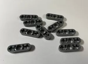 10x LEGO Technik Liftarme dünn 1x3 dunkelgrau Blau / Liftarm Thin / 6632 NEW - Bild 1 von 1